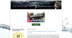 Desktop Screenshot of juegodetronosenlossietereinos.com