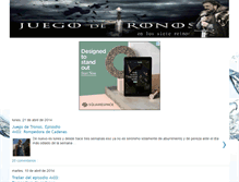 Tablet Screenshot of juegodetronosenlossietereinos.com